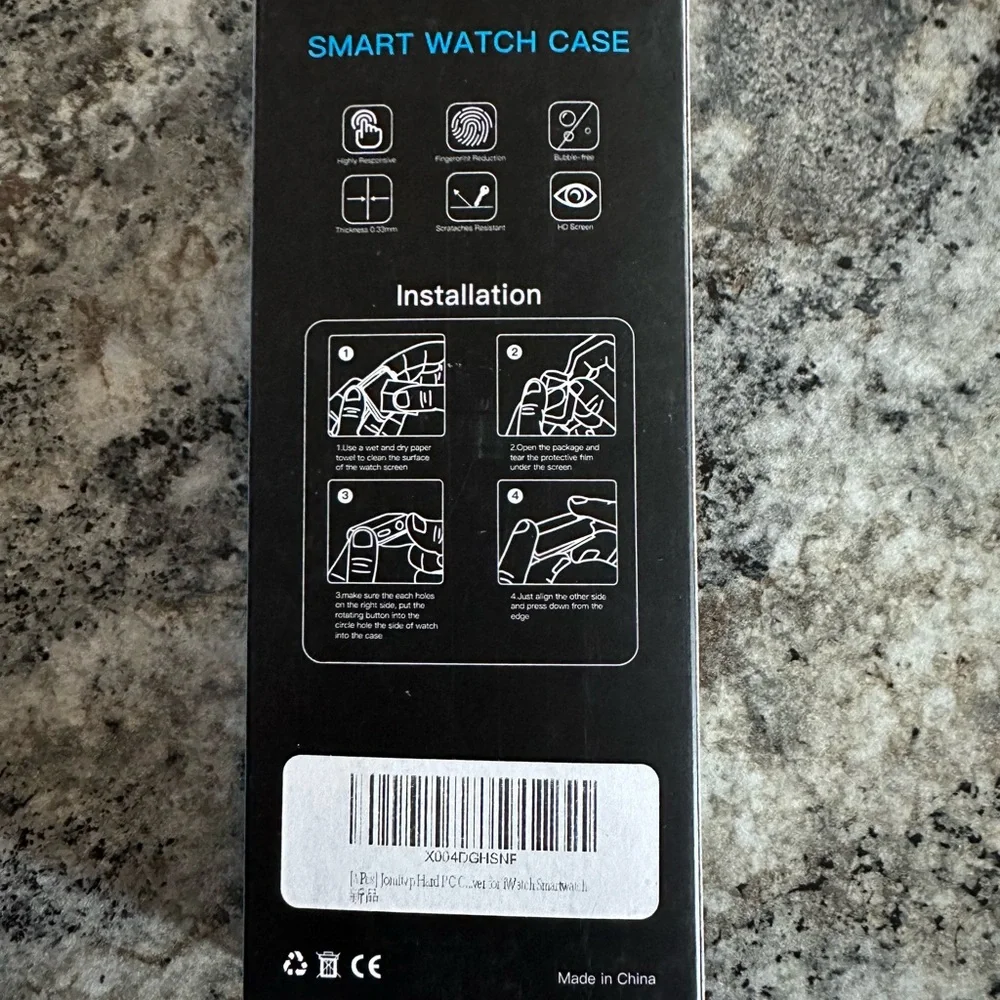 3-Pack Apple Watch Case with Screen Protector 46mm 10/11 Series